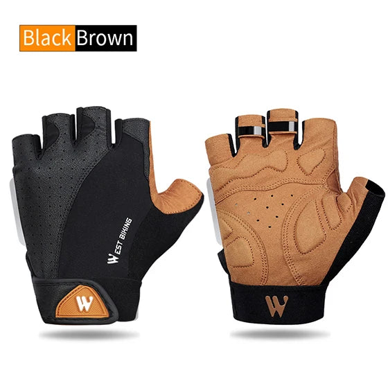 Cycling Gloves Shockproof Wear Resistant Breathable Anti-Slip