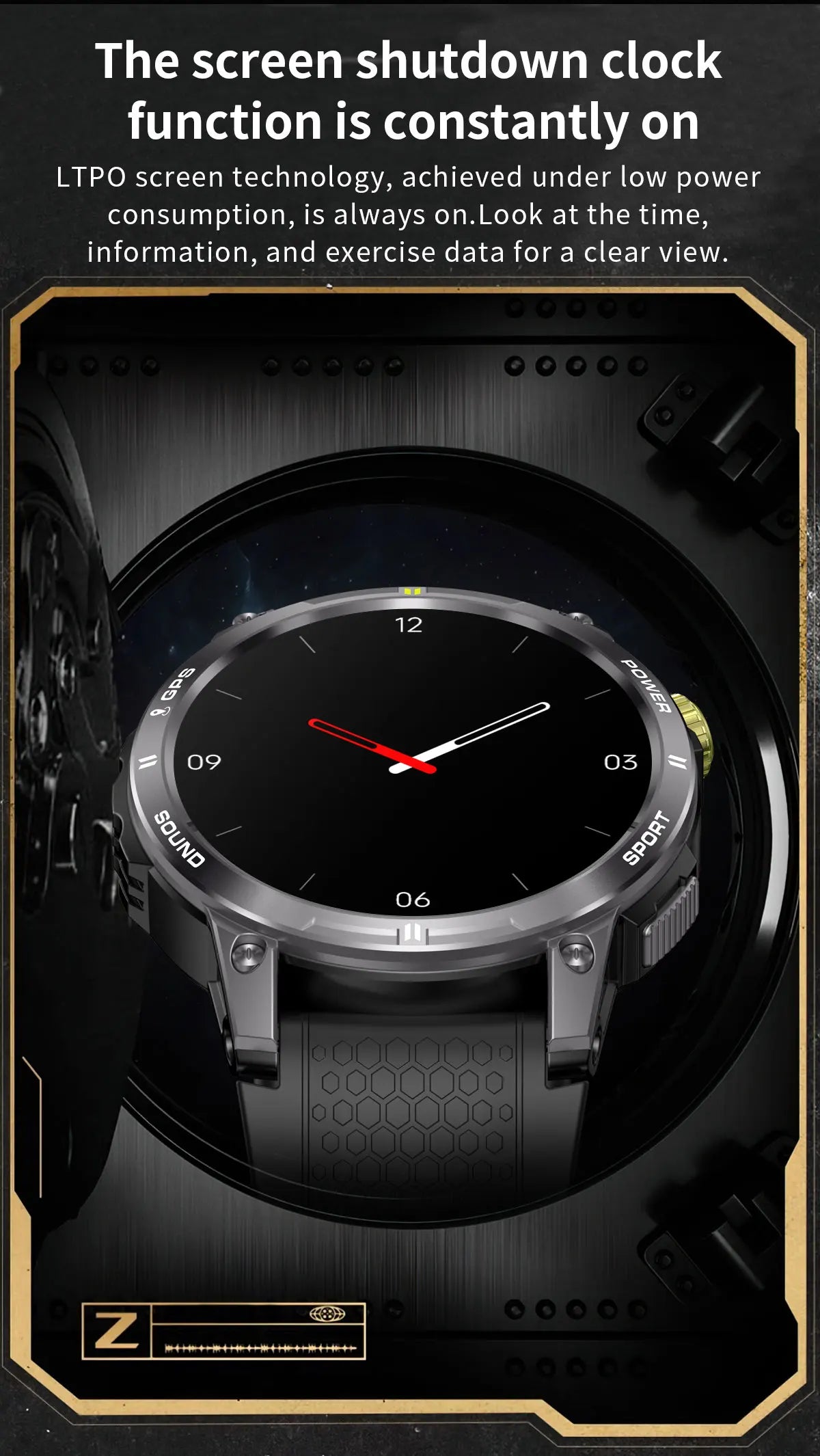 LIGE Men's Smartwatch