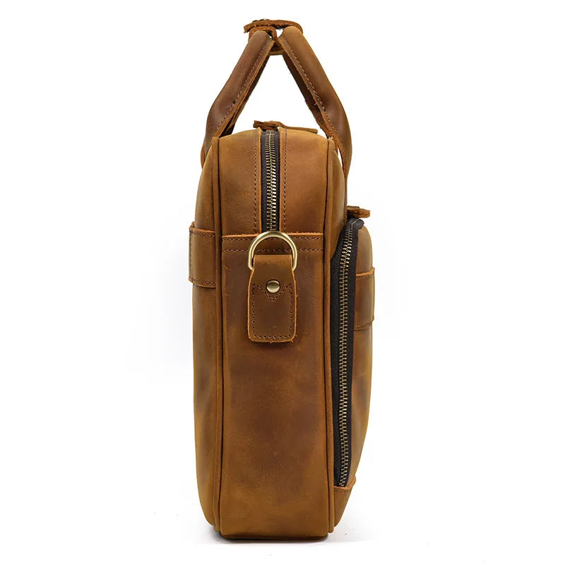 Genuine Leather Laptop Bag