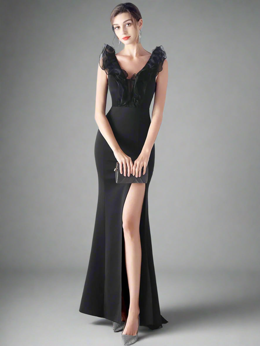 Women's Mesh Evening Dress