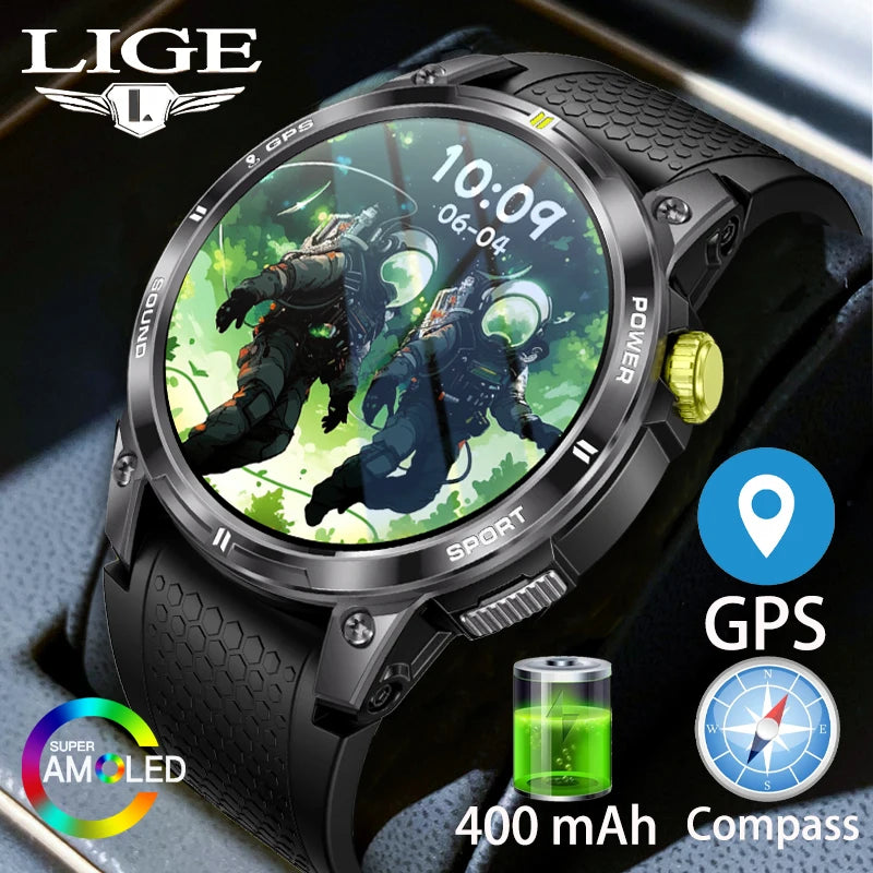 LIGE Men's Smartwatch