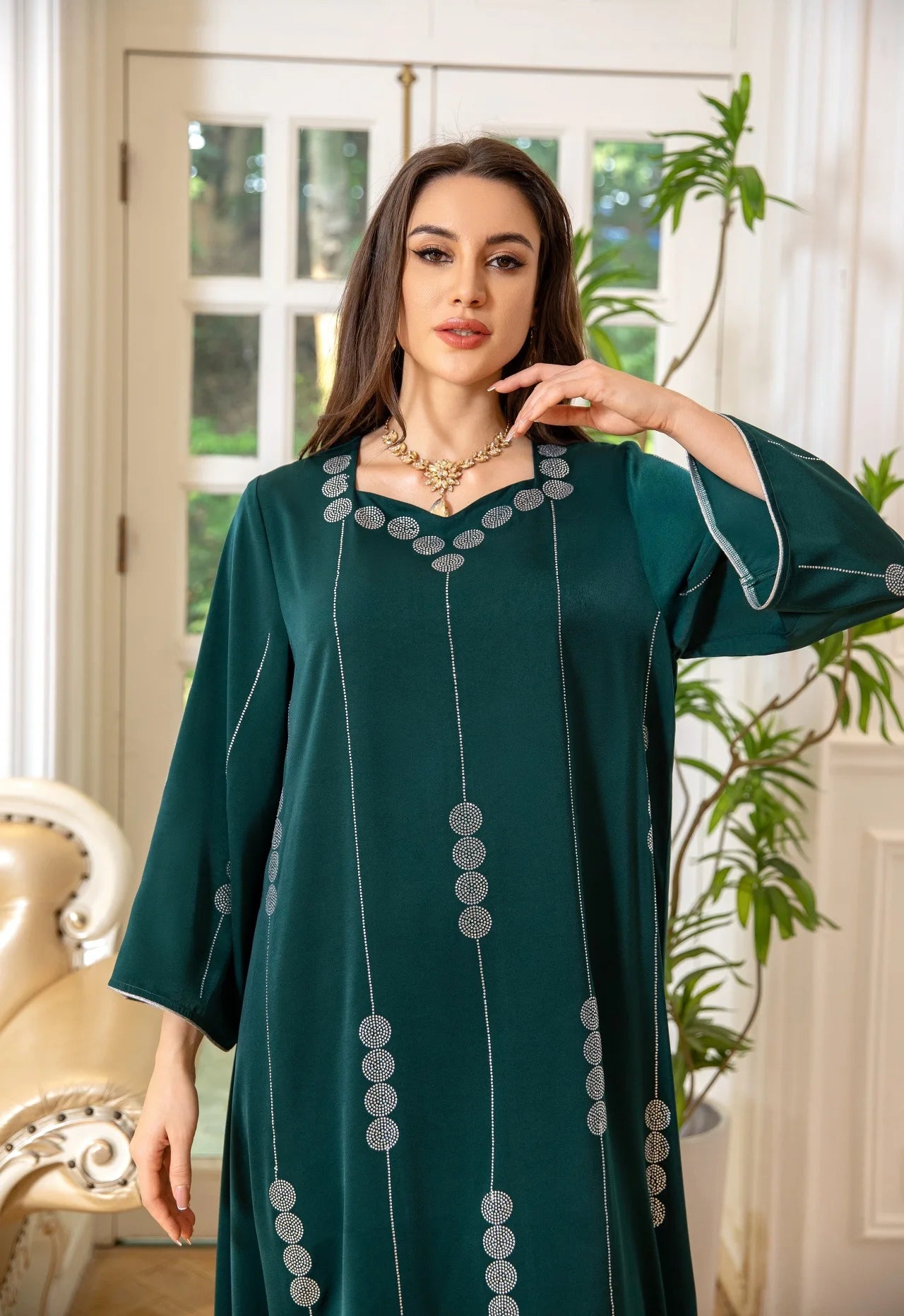 Women's Satin Abaya