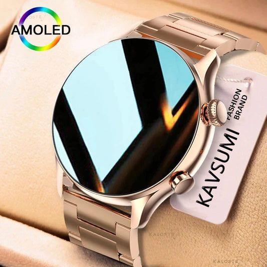 Women's AMOLED HD Screen Smartwatch For Android and IOS