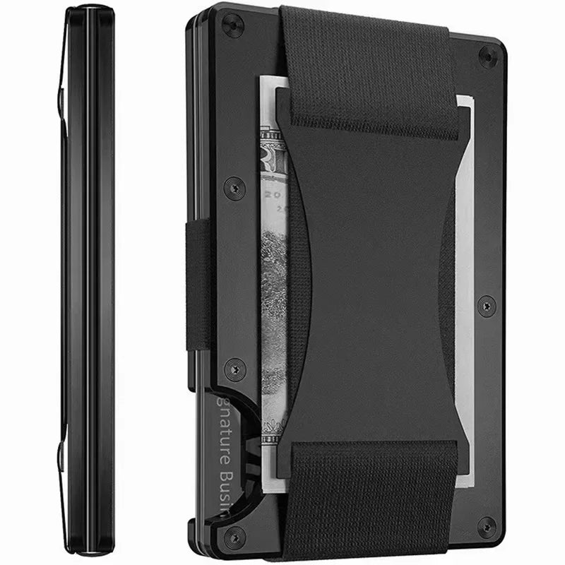 Forged Carbon Fiber Minimalist Slim Smart Wallet