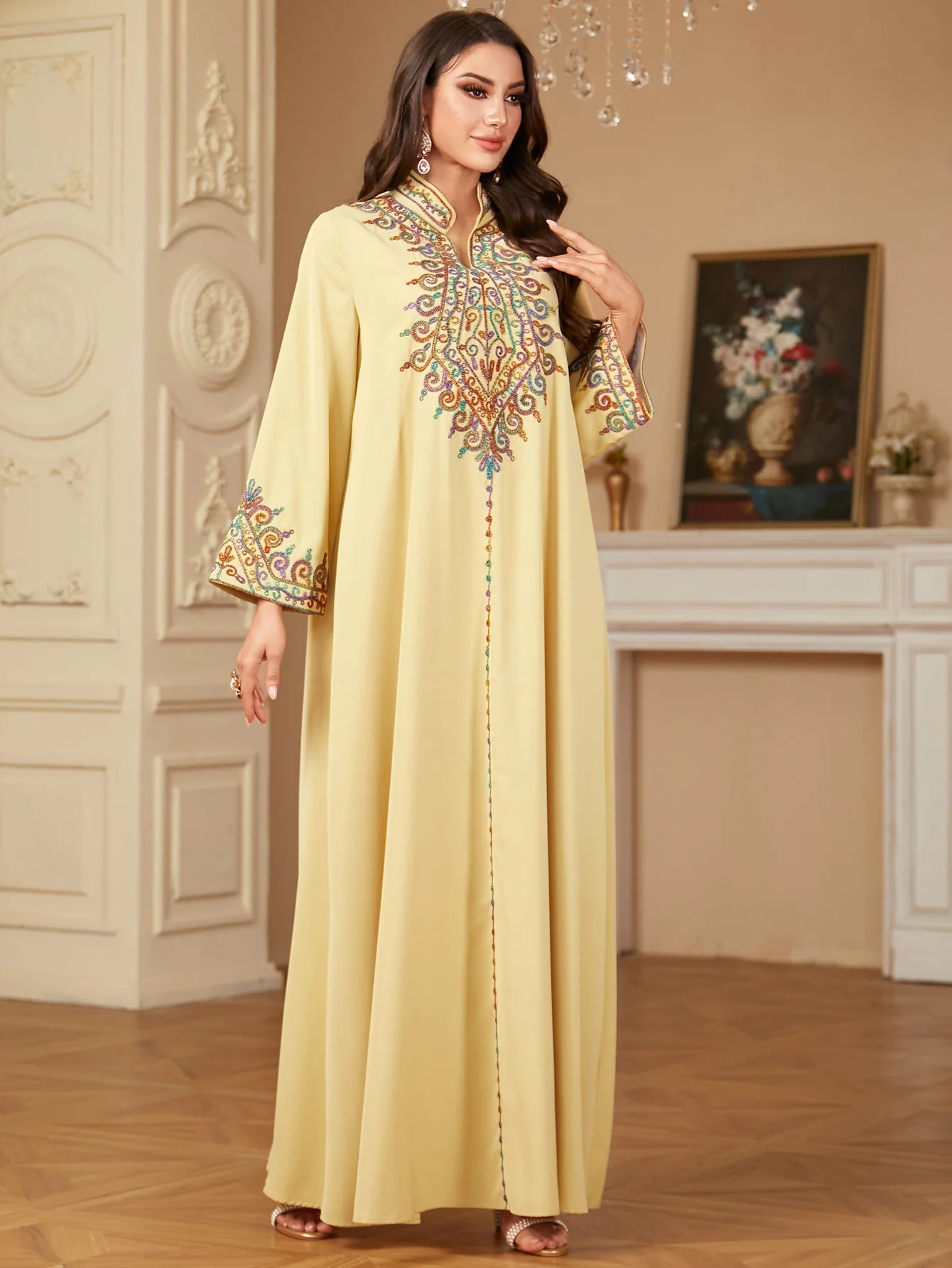 Women's Embroidered Kaftan