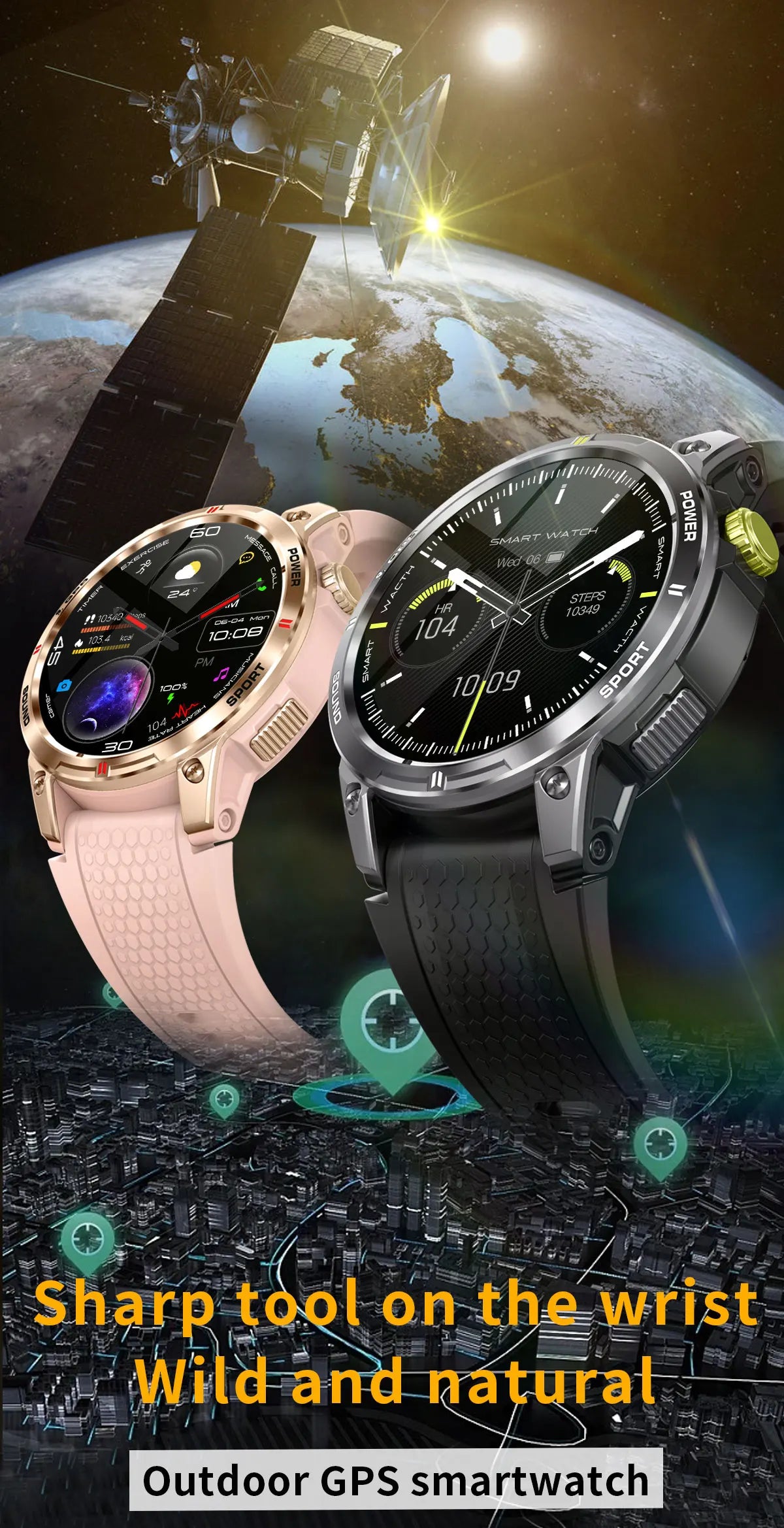 LIGE Men's Smartwatch