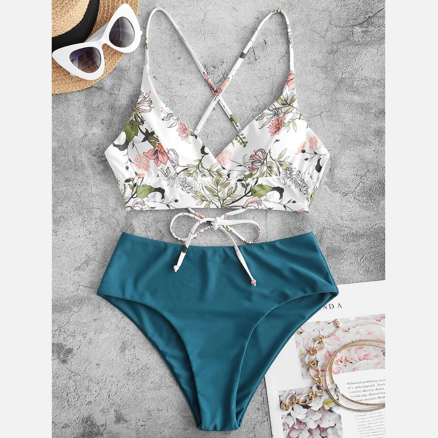 Floral Bikini Set for Women