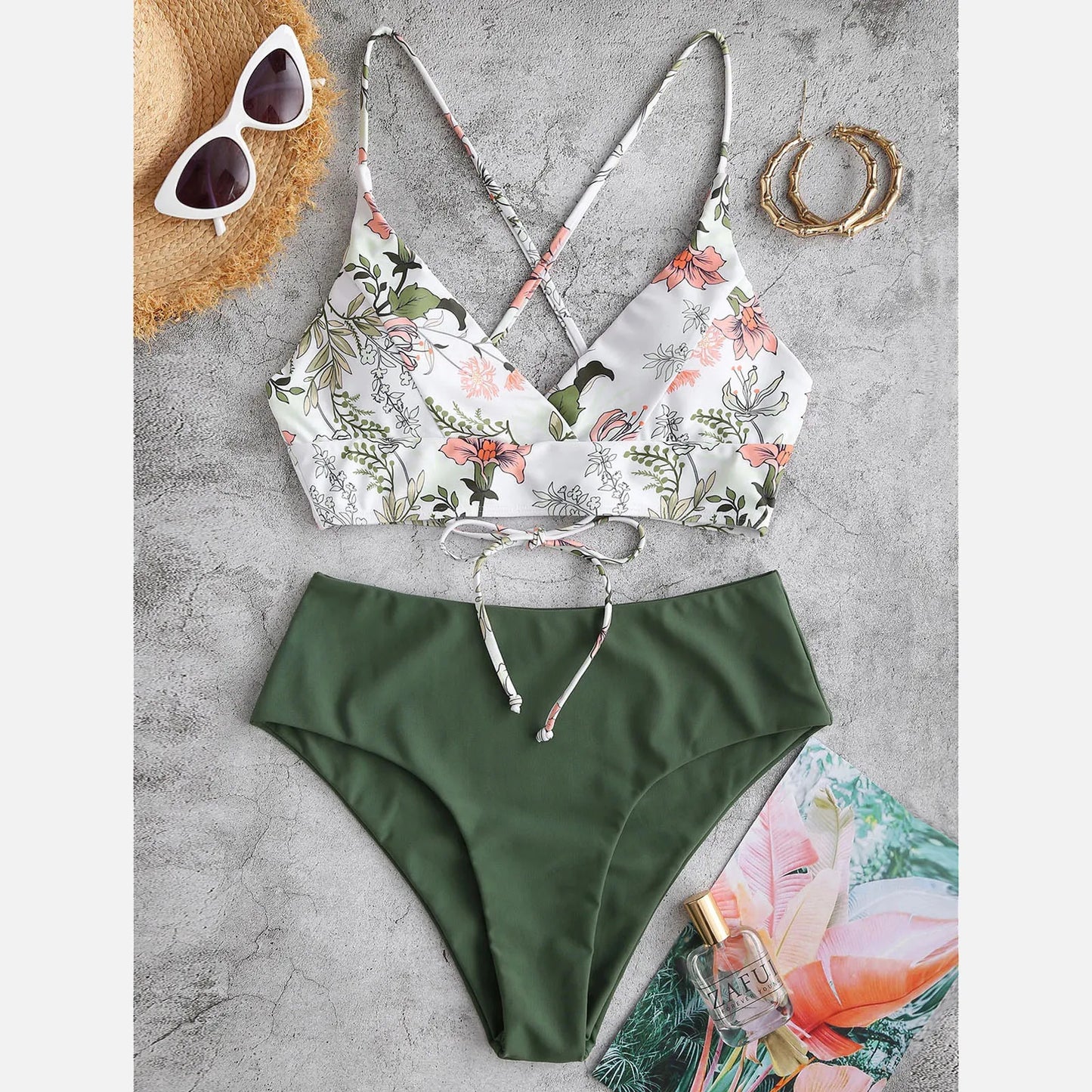 Floral Bikini Set for Women