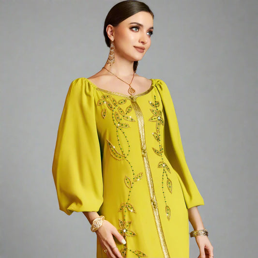 Women's Lantern Sleeve Kaftan