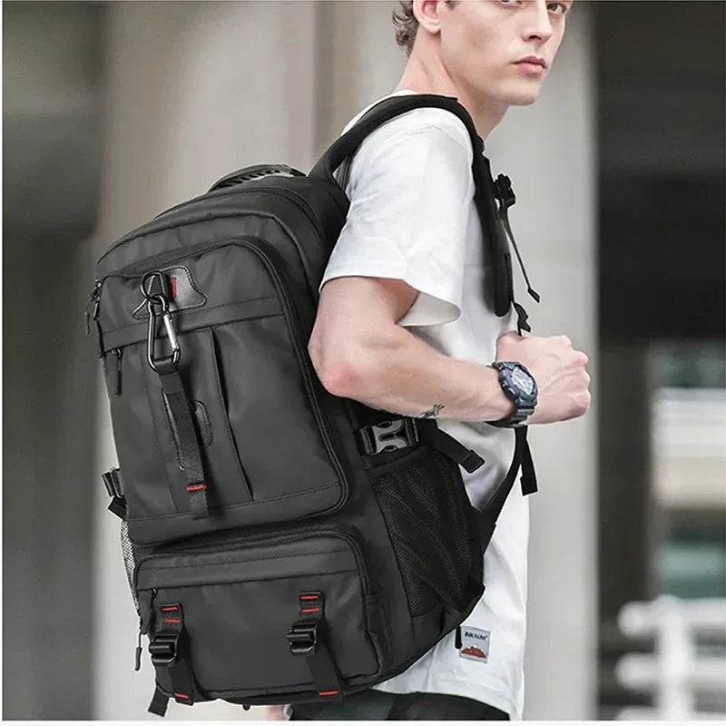 SWISS MILITARY Large Capacity Expandable Travel Backpack with USB