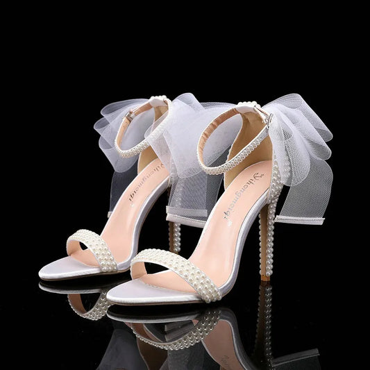 Women's Pearl Wedding Sandals