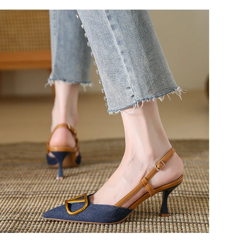 Women's Pointy Slingback Sandals