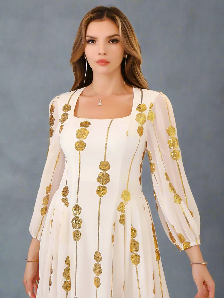 Women's Sequined Kaftan