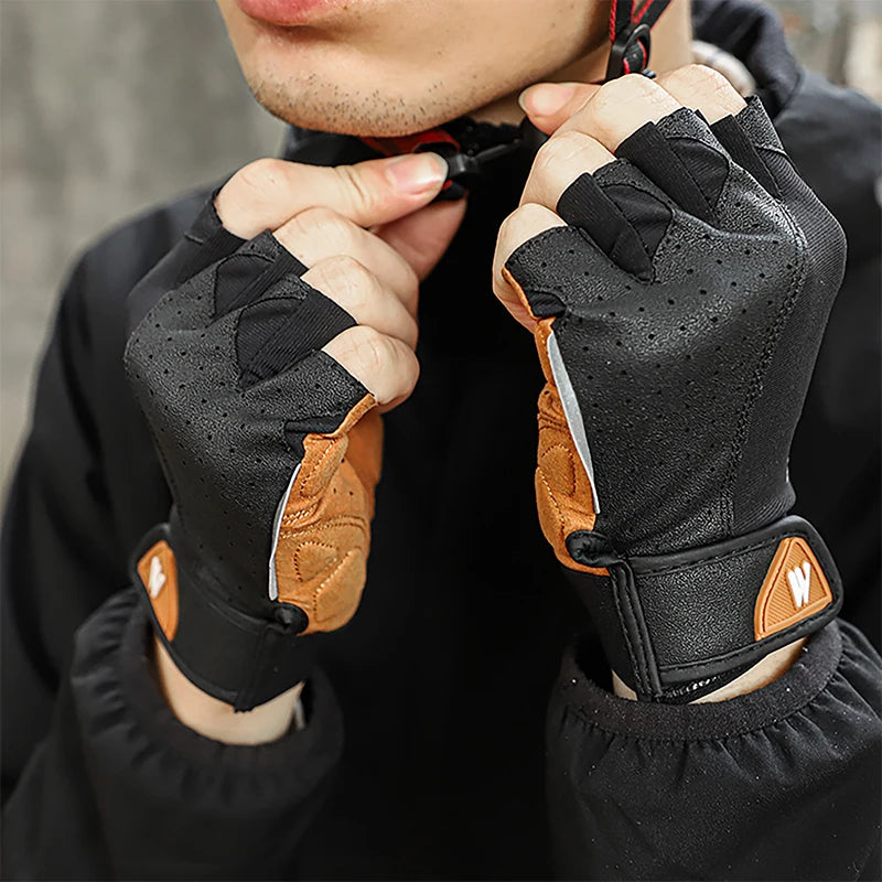 Cycling Gloves Shockproof Wear Resistant Breathable Anti-Slip