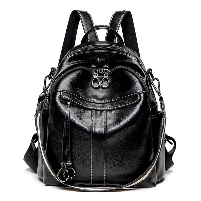 Genuine Leather Backpack for Women