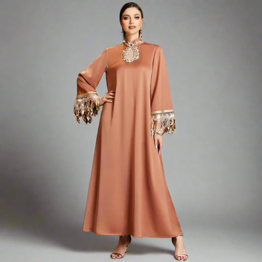 Women's Satin Kaftan