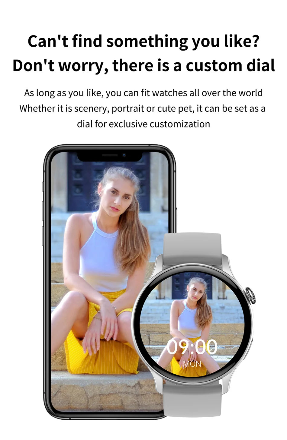 Women's Smart Watch Powered by Media Tek