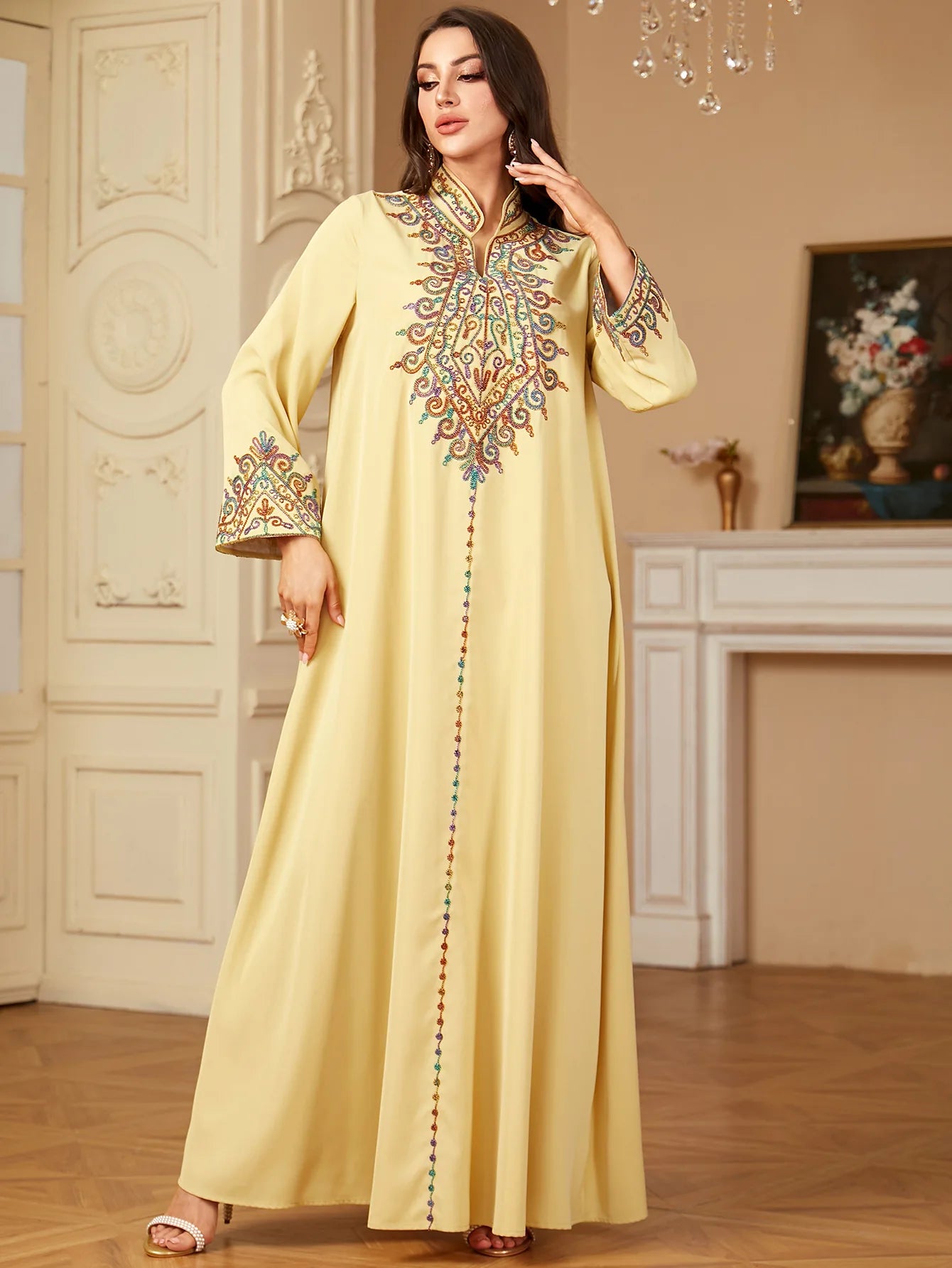 Women's Embroidered Kaftan