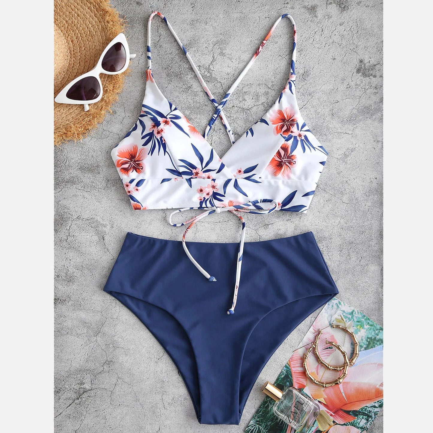 Floral Bikini Set for Women