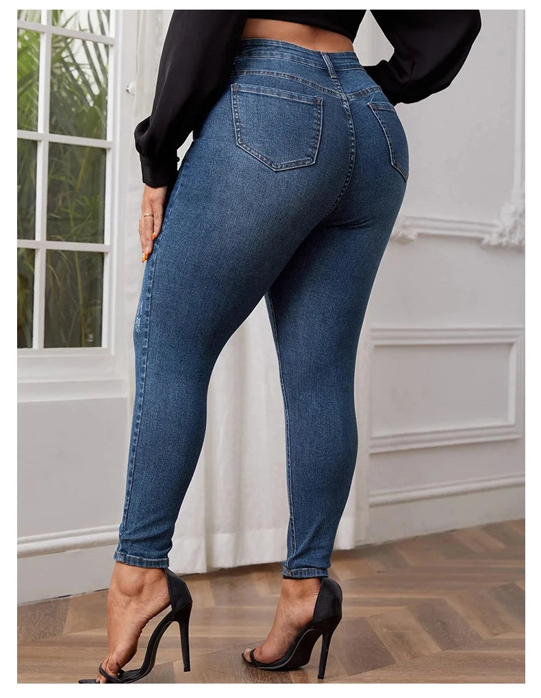 Plus Size Skinny Jeans For Women