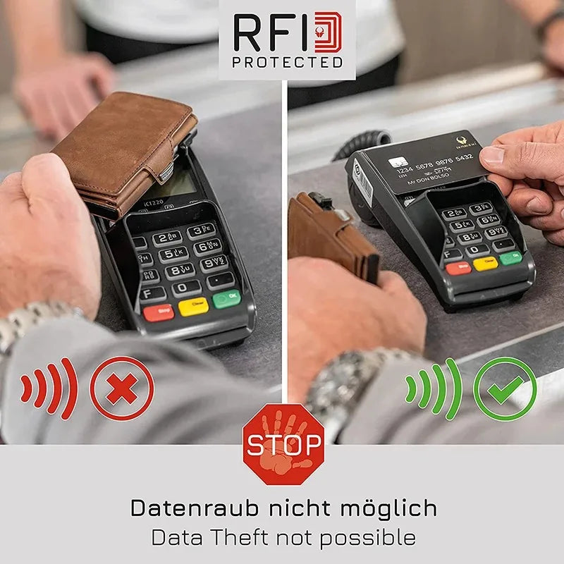 RFID Pop Up Credit Card Wallet