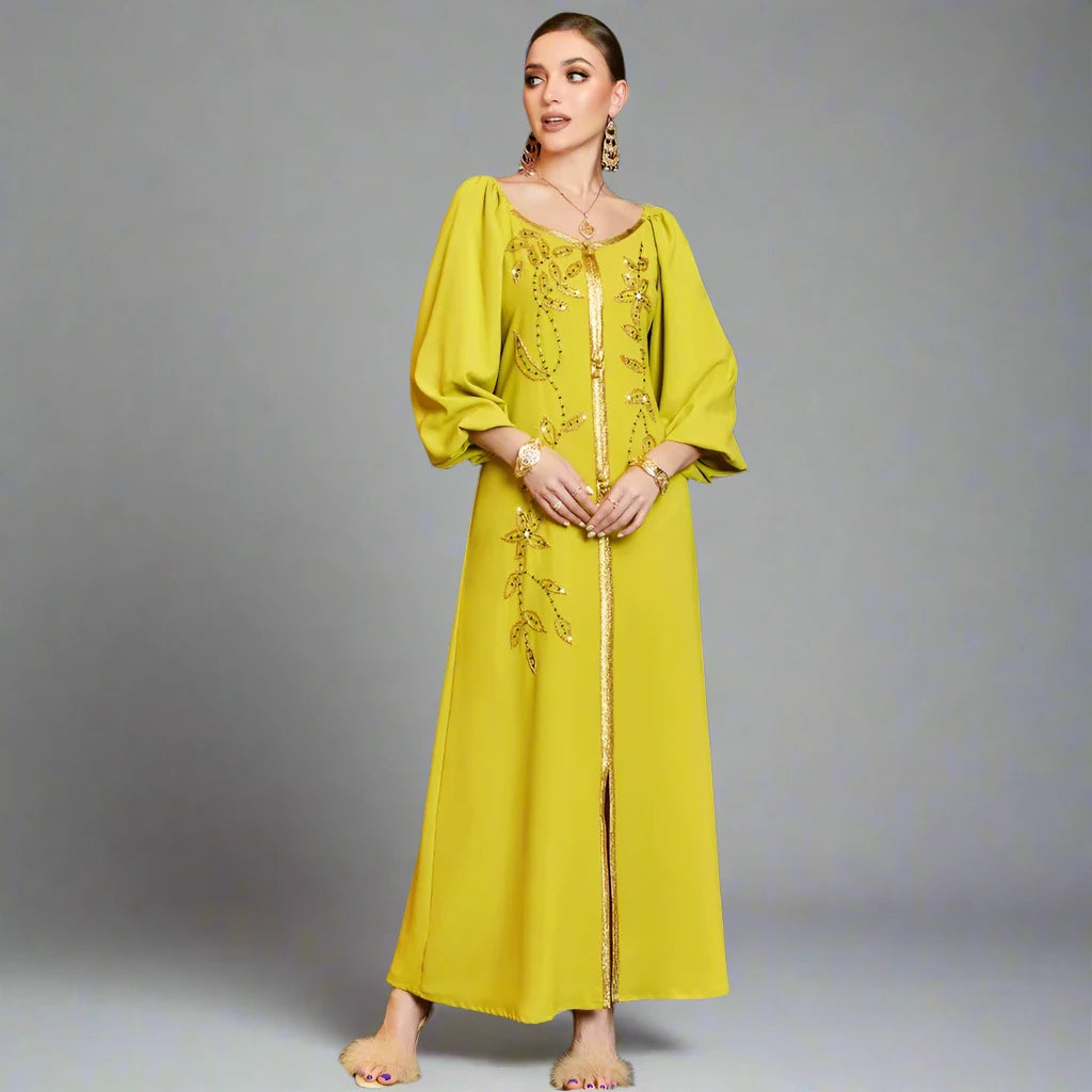 Women's Lantern Sleeve Kaftan