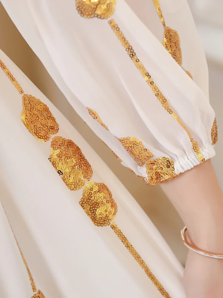 Women's Sequined Kaftan