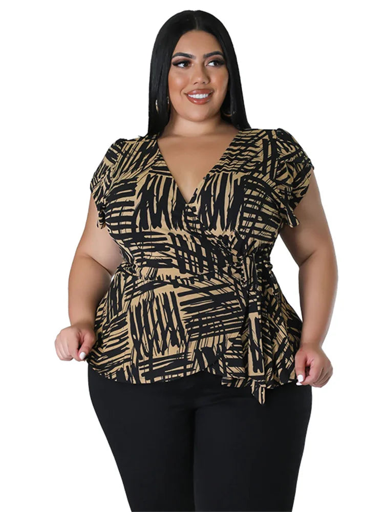 Ladies Plus Size  Two Piece Outfit