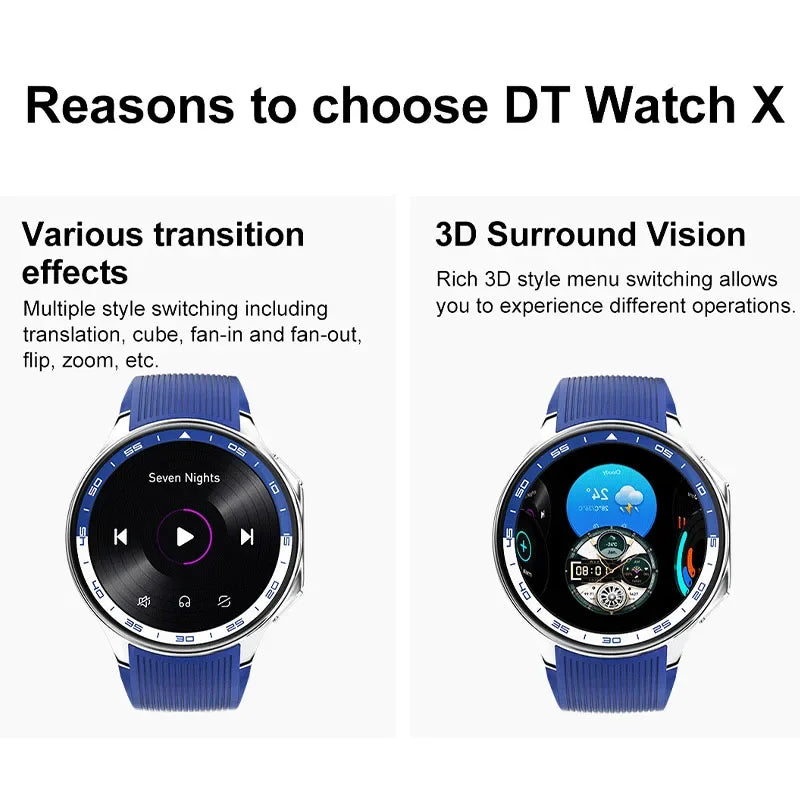 DT WATCH X Women's Smart Watch