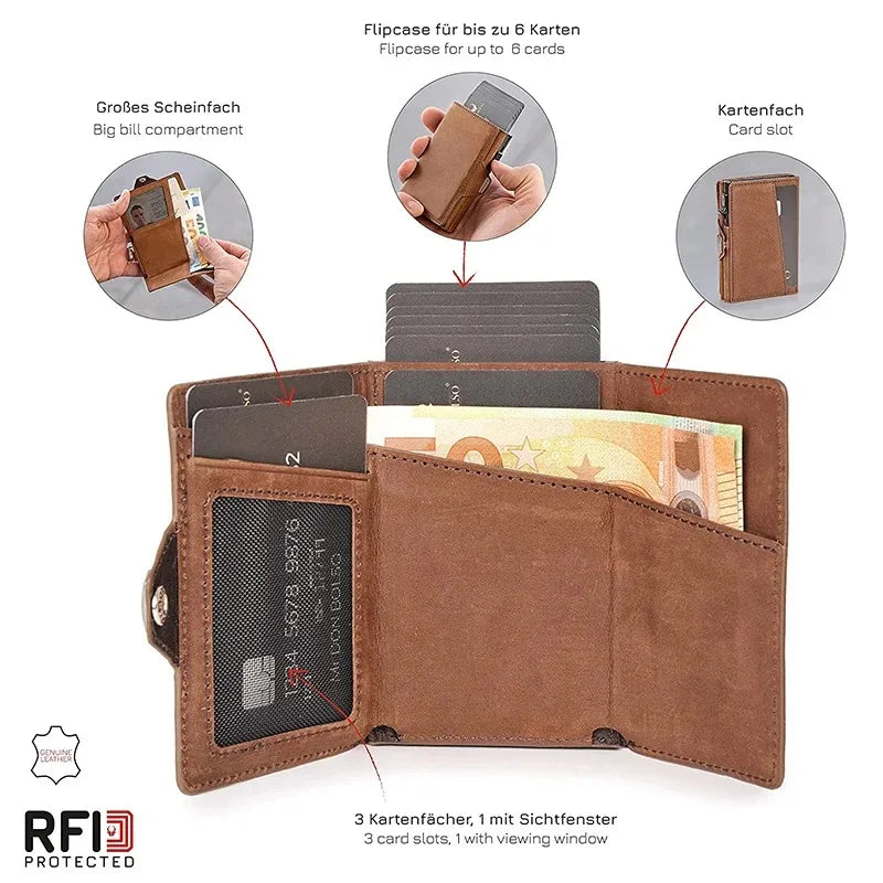 RFID Pop Up Credit Card Wallet