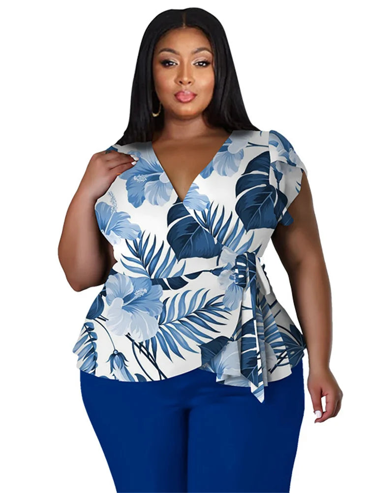 Ladies Plus Size  Two Piece Outfit