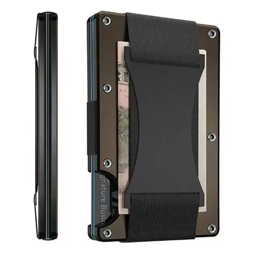 Forged Carbon Fiber Minimalist Slim Smart Wallet