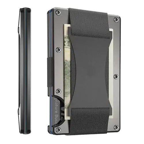 Forged Carbon Fiber Minimalist Slim Smart Wallet