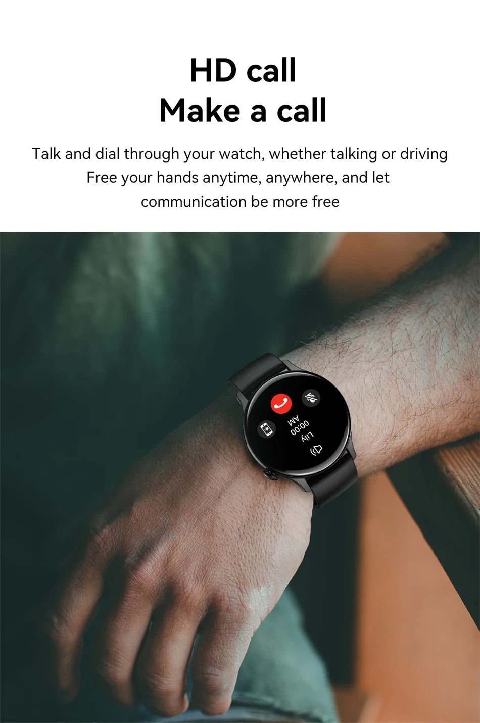 Women's Smart Watch Powered by Media Tek