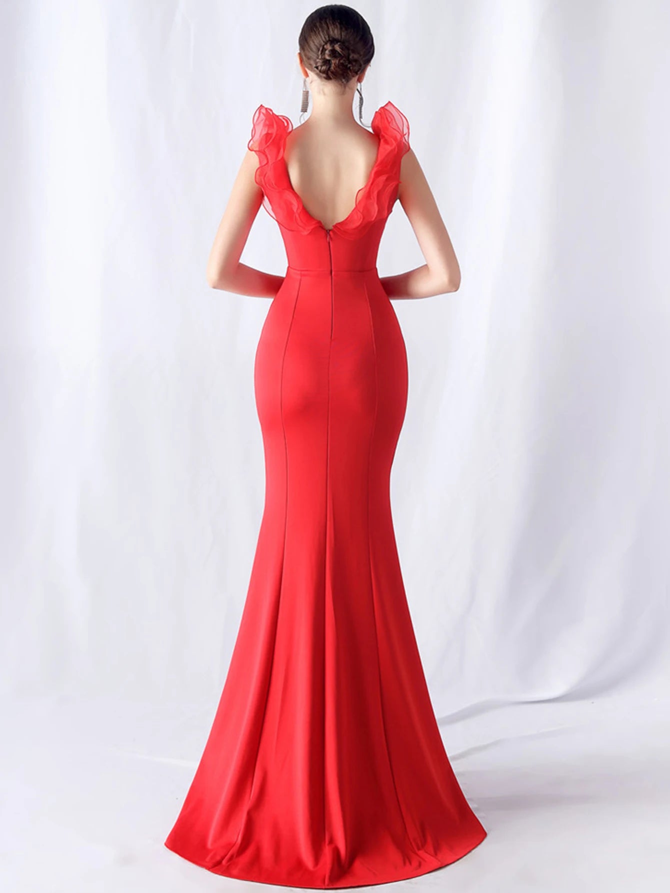 Women's Mesh Evening Dress