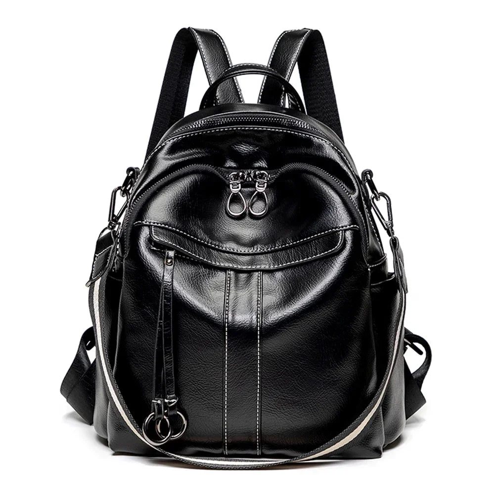 Genuine Leather Backpack for Women